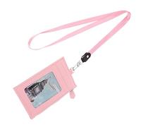 ANDRESLAD Titulaire Pochette Rangement Pochette de Rangement Portefeuilles Femme boites à fiches Storage Bag Portefeuille Femme détenteur de crédit Portefeuille Dames Rose
