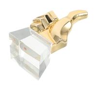 ANDRESLAD Trophée Garçon et Filles en Cristal Pouce Levé Mini Récompense pour Compétitions Scolaires Prix de Participation et Soirées Jeux Trophée Décoratif en Métal Transparent pour