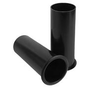 ANDRESLAD Tube D’évent Bass-Reflex pour Caisson de Basses 60×150 Mm, 2 Pièces en Plastique Résistant, Accessoire pour Haut-parleurs Domestiques, Voitures et Portables, Amélioration Sonore
