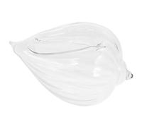 ANDRESLAD Verre à Vin de Conque en Verre Réutilisable 1 Pièce, Tasse à Cocktail Créative Transparente, pour Bar et Maison, Coupe à Jus Multifonction pour Boissons Froides