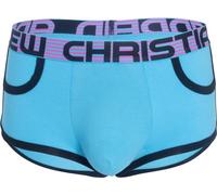 Andrew Christian - Sous-vêtement Boxeur ajusté Hommes - ALMOST NAKED® Retro Pocket Boxer Aqua - 1x Taille S