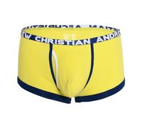 Andrew Christian - sous-vêtement Boxeur ajusté Hommes - Fly Tagless Boxer w/Almost Naked® Citrus Yellow - 1x Taille XXL