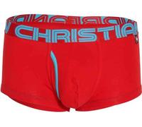 Andrew Christian - Sous-vêtement Boxeur ajusté Hommes - Fly Tagless Boxer w/ ALMOST NAKED® Red - 1x Taille S