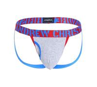 Andrew Christian sous-vêtement Hommes Fly Jock W/Almost Naked® Heather Grey - Gris - 1 x Taille M