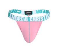 Andrew Christian sous-vêtement Hommes Happy G-String w/Almost Naked® Watermelon - Rose - 1 x Taille L