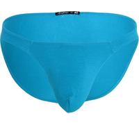 Andrew Christian - Sous-vêtement Slips Hommes - ALMOST NAKED® No-Show Ultra Low-Rise Brief Teal - 1x Taille S