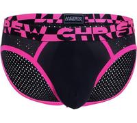 Andrew Christian - Sous-vêtement Slips Hommes - ALMOST NAKED® SPORTS MESH BRIEF Black - 1x Taille L