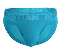 Andrew Christian - sous-vêtement Slips Hommes - Bubble Butt Brief w/Almost Naked® Teal - 1x Taille S