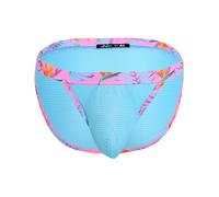 Andrew Christian - sous-vêtement Slips Hommes - Miami Cabana Boy Tropical Mesh Brief w/Almost Naked® - 1x Taille L