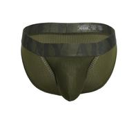 Andrew Christian - sous-vêtement Slips Hommes - Military Brief w/Almost Naked® Olive - 1x Taille XL
