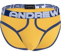 Andrew Christian - Sous-vêtement Slips Hommes - Retro Brief w/ ALMOST NAKED® Yellow - 1x Taille S