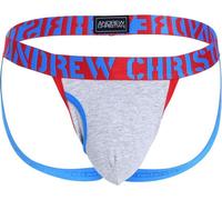 Andrew Christian - Sous-vêtement String Hommes - FLY JOCK W/ ALMOST NAKED® Heather Grey - 1x Taille S