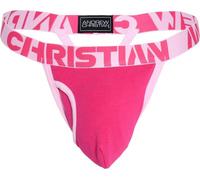 Andrew Christian - Sous-vêtement String Hommes - Fly Y-Back Thong w/ ALMOST NAKED® Fuchsia - 1x Taille S