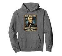 Andrew Jackson Old Hickory Président Histoire Sweat à Capuche
