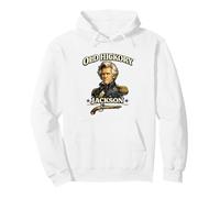 Andrew Jackson Old Hickory Présidentiel Portrait Sweat à Capuche
