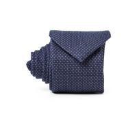 Andrew James Cravate marine / blanc, Taille One Size