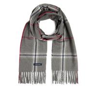 Andrew James Écharpe bleu foncé / gris / rouge / blanc cassé, Taille One Size