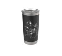 Andrew Johnson Batterie Gobelet isotherme en acier inoxydable double paroi