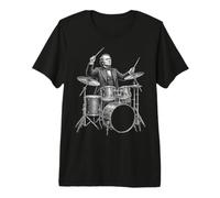 Andrew Johnson Batterie T-Shirt Haut de Gamme