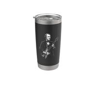Andrew Johnson Guitare Gobelet isotherme en acier inoxydable double paroi