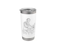 Andrew Johnson Piano Gobelet isotherme en acier inoxydable double paroi