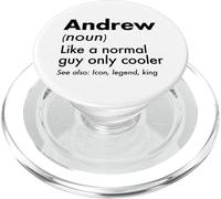 Andrew Like A Normal Guy Only Cooler Legend King Prénom PopSockets PopGrip pour MagSafe