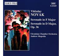 Andrew Mogrelia - NOVAK: Serenade in F major / Serenade in D major, Op. 36