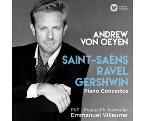 Andrew von Oeyen Saint-Saëns/Ravel/Gershwin: Piano Concertos (CD)