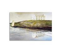 Andrew Wyeth Poster « Work Last Tempera Goodbye My Love » - Impression sur toile - Décoration d'intérieur - 40 x 60 cm