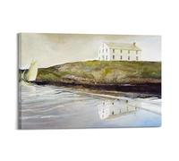 Andrew Wyeth Poster « Work Last Tempera Goodbye, My Love » - Impression sur toile pour salon - 20 x 30 cm