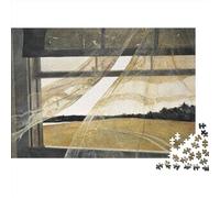Andrew Wyeth Puzzle Bois pour Adultes 1000 Pièces Puzzles Exercice pour l'esprit pour Adolescent Puzzle Art DIY Cadeau pour La Décoration De La Maison 1000pcs