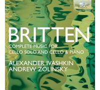 Britten: Complete Music for Solo Cello and Piano