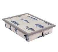 Andrews Living Plateau à genoux avec coussin poisson - Laptray - Coussin pour genoux