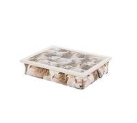 Andrews Living Plateau pour genoux Motif mouton Crème