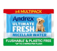Andrex Classic Clean Washlets Lot de 4 paquets de 160 lingettes humides
