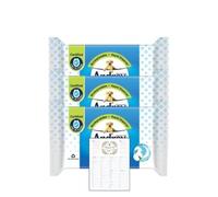 Andrex Lot de 40 lingettes hygiéniques jetables avec carte de liste de courses