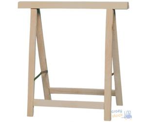 Andrighetti Chevalet Pliable En Bois De Pin Marron 75X75 Cm