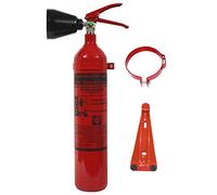 Andris 2 kg extincteur avec Pictogramme ISO pour Informatique Co² - installations