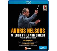 Andris Nelsons dirige le Wiener Philharmoniker : Bartok & Mahler [Blu-ray]