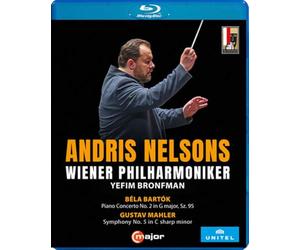Andris Nelsons dirige le Wiener Philharmoniker : Bartok & Mahler [Blu-ray]