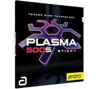 ANDRO Plasma 500S Revêtement de tennis de table (rouge, 2,1 mm)