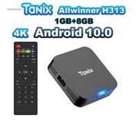 Android 10.0 Smart TV BOX Allwinner H313 Quad Core 4K decodeur HDR 2.4G Wifi RAM 1 Go 2 Go ROM 8 Go 16 Go Mini Game TV Stick Lecteur multimedia