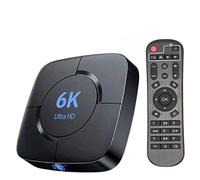 Android 10.0 TV Box, Allwinner H616 Quad Core 64 Bits Quad-Core Cortex-A53 CPU 2,4 Ghz/5 Ghz WiFi Double Bande Résolution 6K Ultra HD Bluetooth 4.1 Décodeur,2gb+16gb