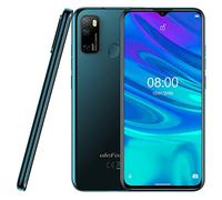 Android 10 Téléphone 4G Ulefone Note 9P, 6,52’’ Smartphone 16MP Quatre Caméras, Octa-Core 4Go+64Go, 3 Emplacements pour Carte, 4500mAh Batterie OTG, Identifiant du Visage + Empreinte Digitale Vert