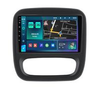 Android 11 Autoradio 9 Pouces HD Écran Tactile pour Renault Trafic 3/ Opel Vivaro B 2014-2018 avec Carplay Android Auto Mirror Link DSP HiFi WiFi 4G RDS Dab BT SWC Caméra De Recul(C,M200S)
