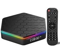 Android 12.0 TV Box, T95Z Plus Smart TV Box 4 Go De RAM 64 Go De ROM Allwinner H618 Quad Core 64 Bits Prise en Charge HD 6K/ 3D/ H.265 Ethernet 2.4/5G Dual WiFi BT 5.0 Décodeur