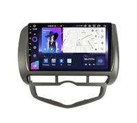 Android 12 9 Pouces IPS Écran Tactile Autoradio pour Honda City 2002-2007 Intégré Carplay Android Auto Support Dab DSP Mirror Link HiFi RDS BT 5.0 GPS Navi SWC Caméra De Recul(400S 4+64G)