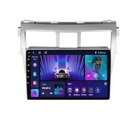 Android 12 9 Pouces IPS Écran Tactile Autoradio pour Toyota Vios 2007-2012 Intégré sans Fil Carplay Android Auto DSP FM AM HiFi RDS Lien Miroir BT 5.0 Dab SWC + AHD Caméra De Recul(M150S)
