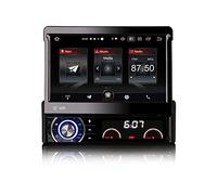 Android 12 Autoradio Amovible Universal 1 Din GPS Navigateur Carplay Android Auto DSP Bluetooth A2DP TNT WiFi 4G Dab+ 2 Go de RAM + 32 Go de ROM