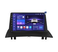 Android 13 autoradio 9 Pouces écran Tactile 8 cœurs Renault Megane 2 2002 2003 2004 2005 2006 2008 2009 WiFi sans Fil Android Auto, carplay Bluetooth 4G + 32gwifi 4G GPS RDS AM/FM caméra de recul